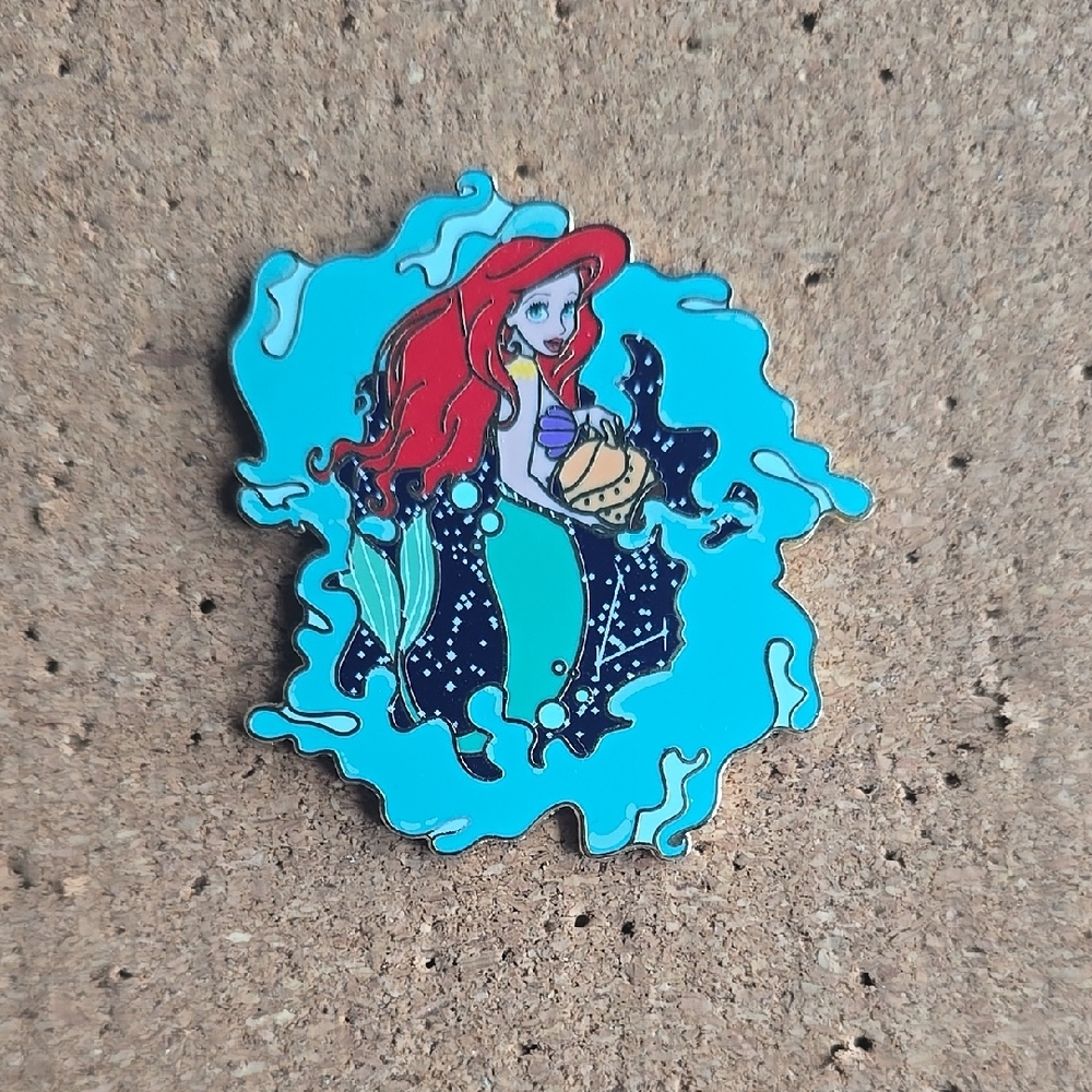 Aquarius Ariel Little Mermaid Fantasy Pin